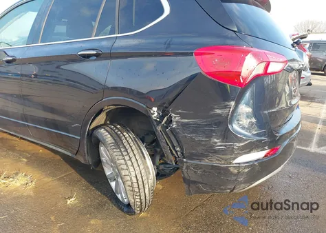 2020 Buick Envision Fwd Essence из США, поврежденный, VIN LRBFXCSA0LD166804